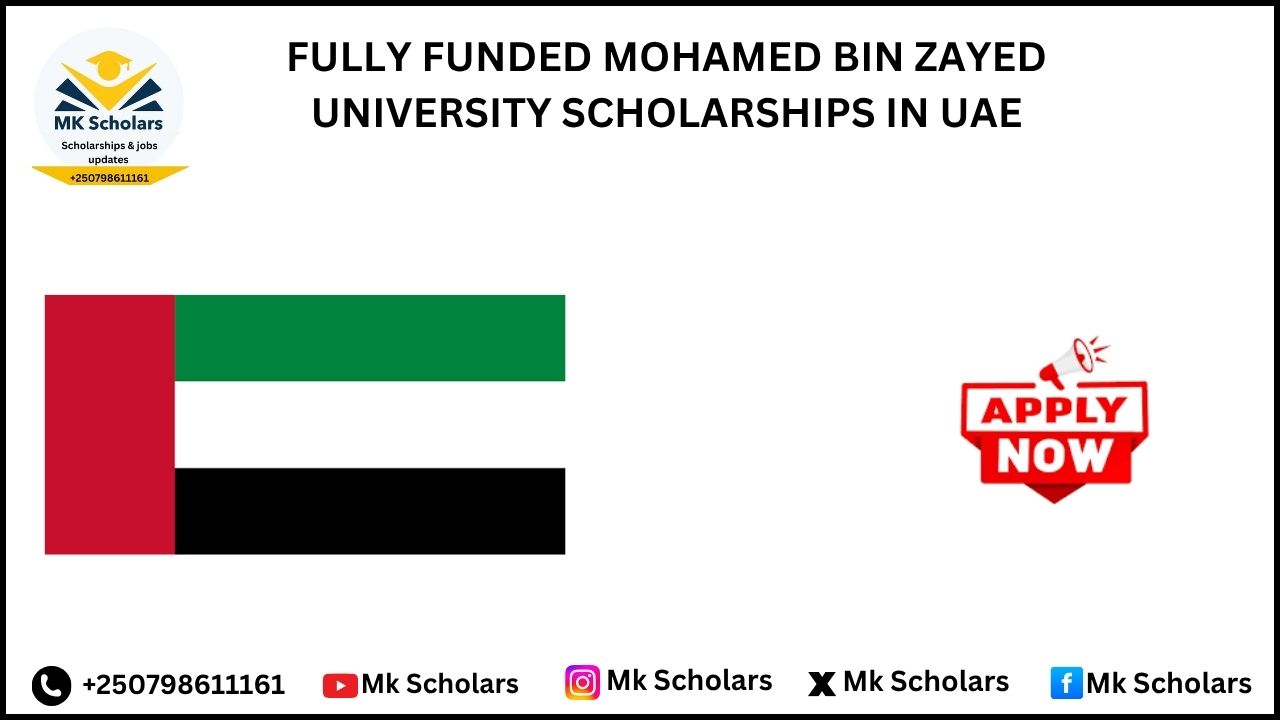 FULLY FUNDED MOHAMED BIN ZAYED UNIVERSITY SCHOLARSHIPS IN UAE